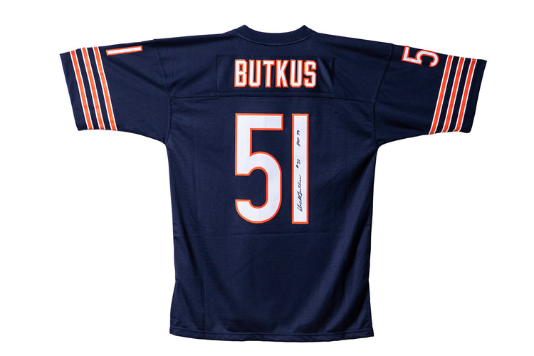Mitchell & Ness Throwbacks 1966 Dick Butkus NFL Legacy Blue '51' Jersey