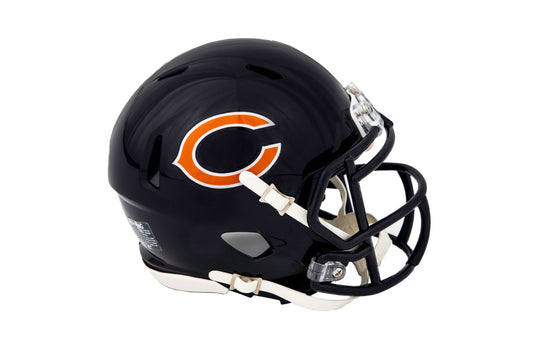 Chicago Bears Speed Mini Helmet Blue with Orange 'C'