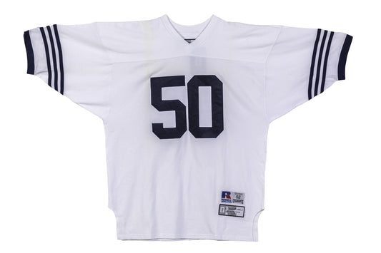 Russell Athletic White '50' Collegiate Legends University of Illinois Jersey