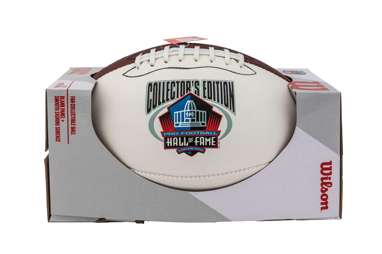 Hall of Fame White Panel NFL Collectors Edition Football